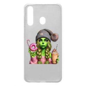 Etui na Samsung A60 Dziewczyna w stylu Grinch