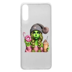 Etui na Samsung A70 Dziewczyna w stylu Grinch