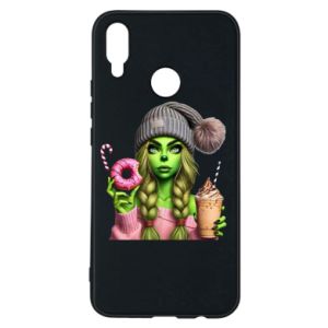 Etui na Huawei P Smart Plus Dziewczyna w stylu Grinch