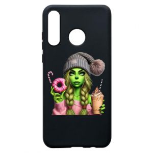 Etui na Huawei P30 Lite Dziewczyna w stylu Grinch