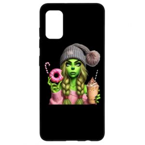 Etui na Samsung A41 Dziewczyna w stylu Grinch
