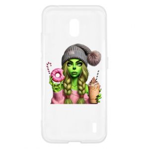 Etui na Nokia 2.2 Dziewczyna w stylu Grinch
