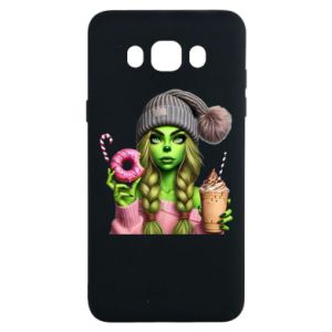 Etui na Samsung J7 2016 Dziewczyna w stylu Grinch