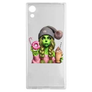 Etui na Sony XA1 Dziewczyna w stylu Grinch
