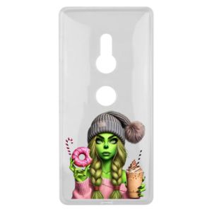 Etui na Sony XZ2 Dziewczyna w stylu Grinch
