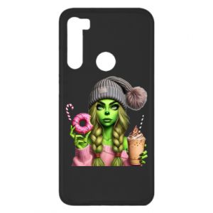 Etui na Xiaomi Redmi Note 8 Dziewczyna w stylu Grinch