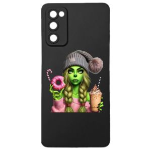 Etui na Samsung S20 FE Dziewczyna w stylu Grinch
