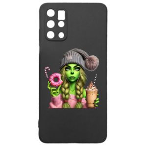 Etui na Samsung S20+ Dziewczyna w stylu Grinch