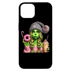 Etui na iPhone 13 Dziewczyna w stylu Grinch