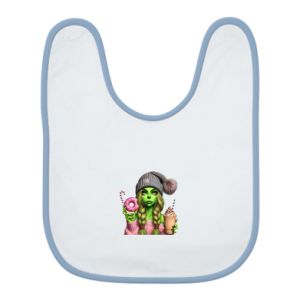 Śliniak Dziewczyna w stylu Grinch