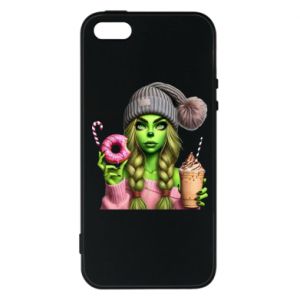 Etui na iPhone 5/5S/SE Dziewczyna w stylu Grinch