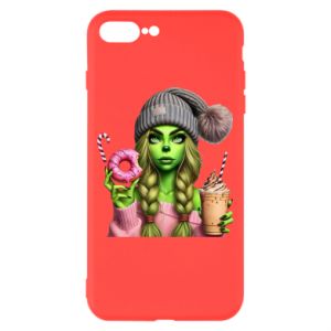 Etui na iPhone 8 Plus Dziewczyna w stylu Grinch