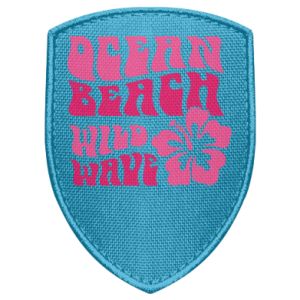 Naszywka tarcza „Dzika fala” w Ocean Beach