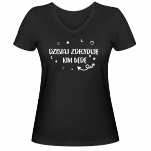 Koszulki V-neck damskie