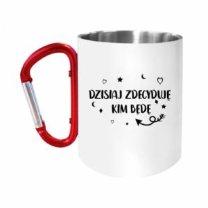 Kubki metalowe z uszkiem karabińczykiem