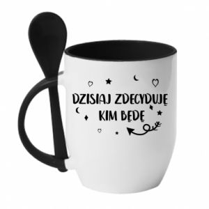 Kubki z ceramicznymi łyżkami