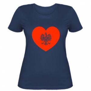Koszulka damska Eagle in the heart