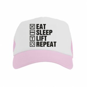 Czapki trucker dziecięce