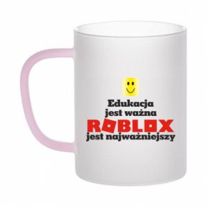 Kubki szronione dwukolorowe
