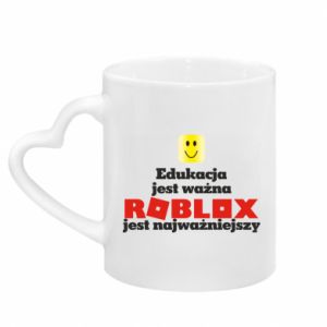Kubki z uchwytem w kształcie serca