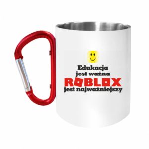 Kubki metalowe z uszkiem karabińczykiem