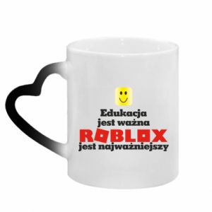 Kubki magiczne z uchwytem w kształcie serca