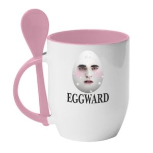 Kubki z ceramicznymi łyżkami