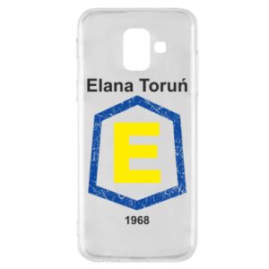 Etui na Samsung A6 2018 Elana Toruń napis