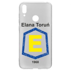 Etui na Huawei Y7 2019 Elana Toruń napis