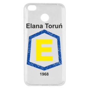Etui na Xiaomi Redmi 4X Elana Toruń napis - PrintSalon Etui na Xiaomi Redmi 4X Elana Toruń napis
