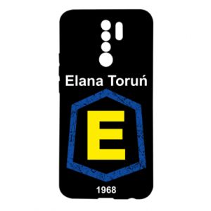 Etui na Xiaomi Redmi 9 Elana Toruń napis - PrintSalon Etui na Xiaomi Redmi 9 Elana Toruń napis