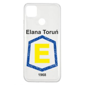 Etui na Xiaomi Redmi 9c Elana Toruń napis
