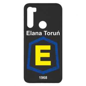 Etui na Xiaomi Redmi Note 8 Elana Toruń napis