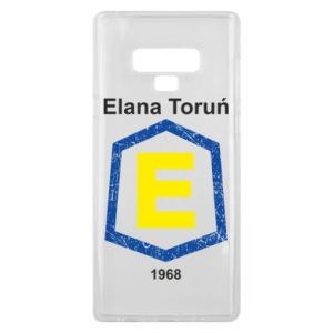 Etui na Samsung Note 9 Elana Toruń napis