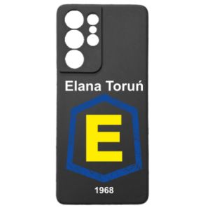 Etui na Samsung S21 Ultra Elana Toruń napis - PrintSalon Etui na Samsung S21 Ultra Elana Toruń napis