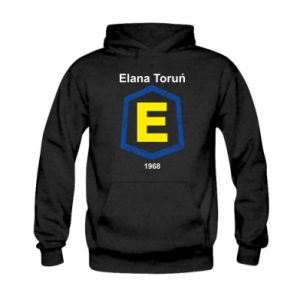 Bluza z kapturem dziecięca Elana Toruń napis