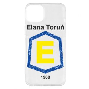 Etui na iPhone 14 Plus Elana Toruń napis