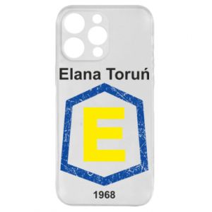 Etui na iPhone 15 Pro Elana Toruń napis