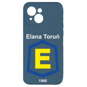 Etui na iPhone 15 Plus Elana Toruń napis - PrintSalon Etui na iPhone 15 Plus Elana Toruń napis