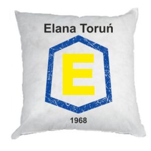 Poduszka Elana Toruń napis