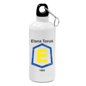 Bidon turystyczny Elana Toruń napis