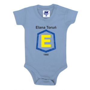 Body dziecięce Elana Toruń napis