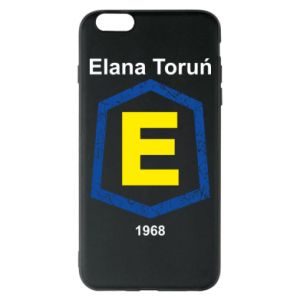 Etui na iPhone 6 Plus/6S Plus Elana Toruń napis