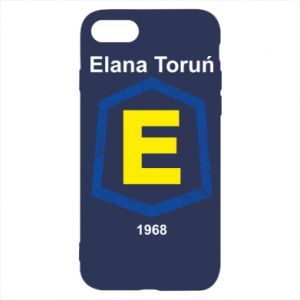 Etui na iPhone 7 Elana Toruń napis