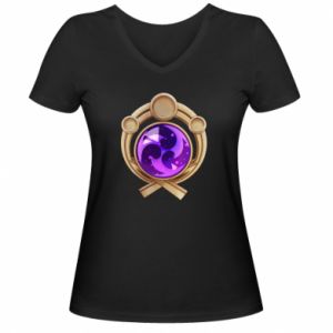 Koszulki V-neck damskie