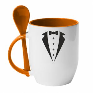 Kubki z ceramicznymi łyżkami