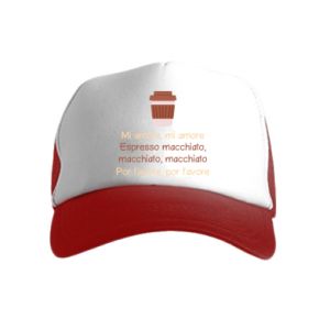 Czapki trucker dziecięce
