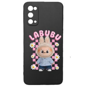 Etui na Samsung S20 Labubu i kwiat (WYPRZEDAŻ)