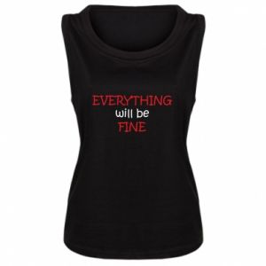 Koszulki bez rękawów damskie