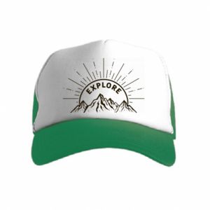 Czapki trucker dziecięce